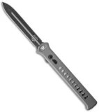 Paragon Estiletto Dagger OTF Automatic Gray Arrow (5.5" Black)