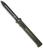Paragon Estiletto Dagger OTF Automatic OD Green Arrow (5.5" Black)