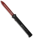 Paragon Estiletto Dagger OTF Automatic Black USA (5.5" Red)