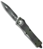 Microtech Troodon D/E OTF Automatic Knife (3" Green Camo) 138-1GC