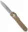 Microtech UTX-70 Tanto OTF Automatic Knife Tan (2.4" Stonewash) 148-10TA