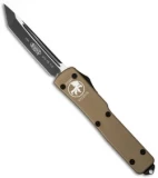 Microtech UTX-70 Tanto OTF Automatic Knife Tan (2.4" Black) 149-1TA