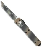 Microtech UTX-70 Tanto OTF Automatic Knife (2.4" Tan Camo) 149-1TC