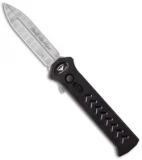 Paragon PARA-X-SP OTF Dagger Knife Black (3.5" Damascus)