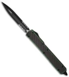 Microtech Makora II D/A OTF Automatic Knife OD Green (4.45" Serr) 106-2ODT