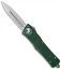 Microtech Combat Troodon D/E OTF Automatic Knife Green (3.8" Satin) 142-4OD