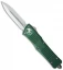Microtech Combat Troodon D/E OTF Automatic Knife OD Green (3.8" Stonewash)
