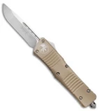 Microtech Combat Troodon S/E OTF Automatic Knife Tan (3.8" Satin) 143-4TA