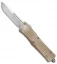 Microtech Combat Troodon S/E OTF Automatic Knife Tan (3.8" Satin) 143-4TA