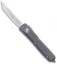 Microtech Ultratech Tanto OTF Automatic Knife Gray CC (3.4" Satin) 123-4GY