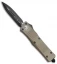 Microtech Combat Troodon D/E OTF Automatic Knife Tan (3.8" Black) 142-1TA