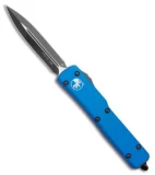 Microtech UTX-70 D/E OTF Automatic Knife Blue (2.4" Two-Tone) 147-1BL