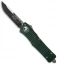 Microtech Combat Troodon S/E OTF Automatic Knife Green (3.8" Black) 143-1OD