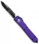 Microtech Ultratech S/E OTF Automatic Knife Purple (3.4" Black Serr) 121-2PU