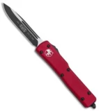 Microtech UTX-70 S/E OTF Automatic Knife Red (2.4" Two-Tone) 148-1RD