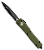 Microtech UTX-70 D/E OTF Automatic Knife OD Green CC (2.4" Black)