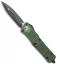 Microtech Combat Troodon D/E OTF Automatic Knife Green (3.8" Two-Tone) 142-1OD