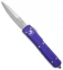 Microtech Ultratech Bayo OTF Automatic Knife Purple CC (3.4" Stonewash)