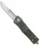 Microtech Troodon S/E OTF Automatic Knife OD Green (3" Satin)