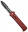 Paragon PARA-XD Dagger OTF Automatic Knife Red (3.5" Black Serr)