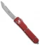 Microtech Ultratech T/E OTF Automatic Knife Red CC (3.4" Satin)