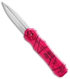 Piranha Excalibur OTF Automatic Knife Pink (3.2" Mirror)