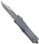 Marfione Microtech Custom Combat Troodon Bowie Knife Gray (Tri-Tone Stonewash)