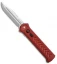 Paragon PARA-XD-CP OTF Automatic Knife Red (3.625" Satin)