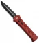 Paragon PARA-XD-CP Red OTF Automatic Knife (3.625" Black)