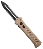 Paragon PARA-XD OTF Dagger Pewter Automatic (3.625" Full Serr)