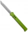 Paragon Estiletto Tanto Green OTF Automatic Knife (5.25" Serr)