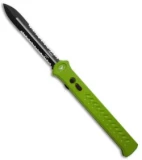 Paragon Estiletto Green OTF Automatic Knife (5.25" Black Serr)