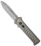 Paragon PARA-X-SP Gray OTF Dagger Knife (3.5" Damascus)