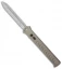 Paragon Estiletto Gray OTF Auto Knife (5.25" Stonewash Plain)