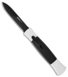 AKC Concord Dagger OTF Automatic Knife White/Black Wide (3.25" Black)