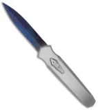 J.A. Harkins Custom Triton D/A OTF Stainless Automatic Knife (Damascus)
