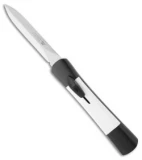 AKC Concord Dagger OTF Automatic Knife Black/White (3.25" Satin)