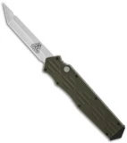 A.R.S. Gen III OTF Green Automatic Tanto Knife (3.5" Plain)