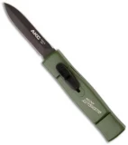 AKC Minion Dagger OTF Automatic Knife NATO Green (2.3" Black)