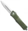 Microtech OD Green Troodon D/E OTF Automatic Knife (3" Satin Serr) 138-5OD