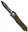 Microtech OD Green Troodon D/E OTF Automatic Knife (3" Black Serr) 138-2GR