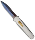 J.A. Harkins Custom Triton D/A OTF Stainless Steel Automatic Knife (Damascus)