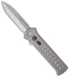 Paragon PARA-X OTF Gray Automatic Knife (3.5" Damascus)