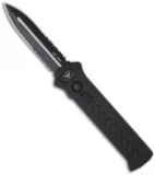 Paragon PARA-X OTF Tactical Automatic Knife (3.5" Black Serr)