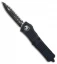 Microtech Troodon D/E OTF Automatic Knife Tactical (3" Black Full Serr) 138-3T