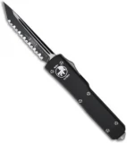 Microtech Tanto UTX-70 D/A Automatic OTF Knife (2.4" Black Full Serr) 149-3