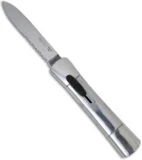 AKC Concord OTF Automatic Knife Silver (3.25" Stonewash Serr)