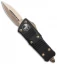 Microtech Troodon Mini D/E CA Legal OTF Automatic Knife Black (1.9" Bronze )