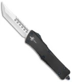 Marfione Custom Combat Troodon Hellhound OTF Black Aluminum (3.75" Cracked Ice)