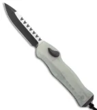 Heretic Knives Hydra OTF Automatic Knife Drop Point Jade G-10 (3.6" Two Tone)